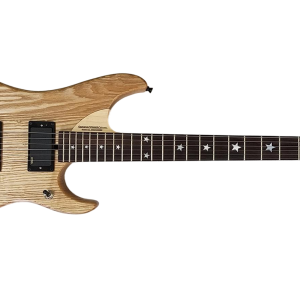 Alternative view of Custom Aurelius Nuno N4 Bettencourt Natural Finish Electric Guitar
