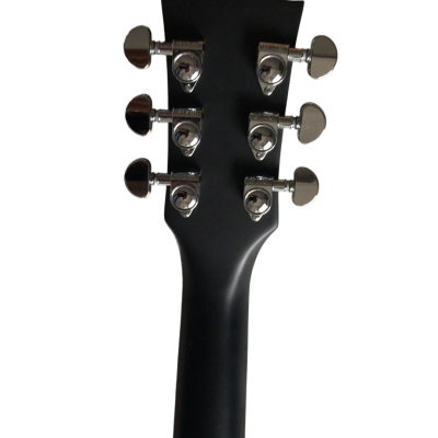 Custom Crown Carved Skull SG Cross Satin Vintage Burst Guitar - Image 5