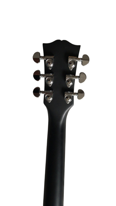 Custom Crown Carved Skull SG Cross Satin Vintage Burst Guitar - Image 5