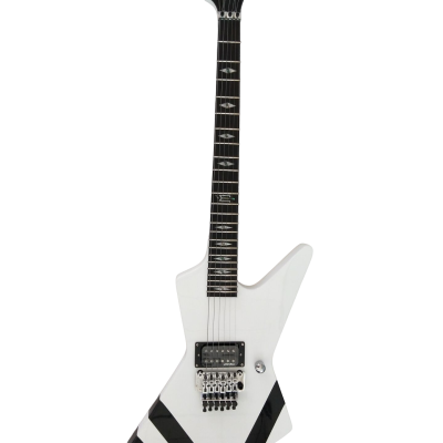 Custom Crown Matthias Jabs White Tremolo Korina Guitar Scorpions - Image 4