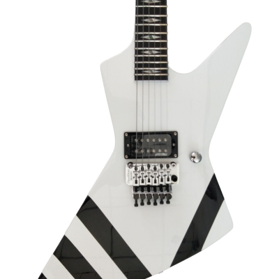 Custom Crown Matthias Jabs White Tremolo Korina Guitar Scorpions