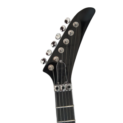 Custom Crown Matthias Jabs White Tremolo Korina Guitar Scorpions - Image 3