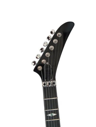 Custom Crown Matthias Jabs White Tremolo Korina Guitar Scorpions - Image 3