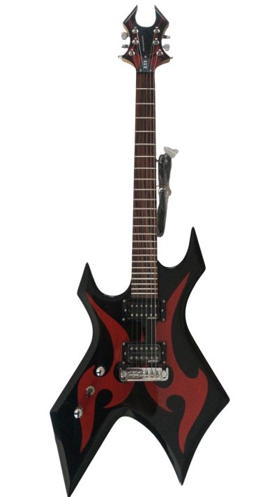 Custom Norturne Warlock Metal Black Red Master Guitar - Image 7