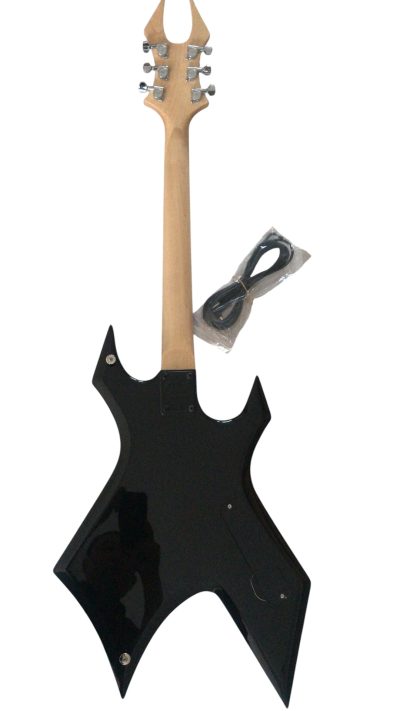 Custom Norturne Warlock Metal Black Red Master Guitar - Image 5