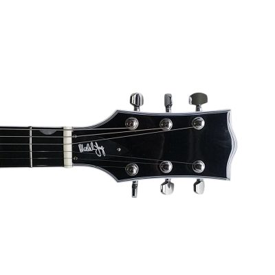 Custom Sovereign Malcolm Young Mahogany Wood Jet The Beast G6131MYF Electric Guitar - Image 6