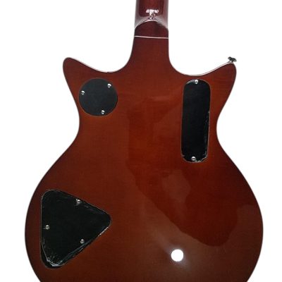Custom Sovereign Malcolm Young Mahogany Wood Jet The Beast G6131MYF Electric Guitar - Image 5