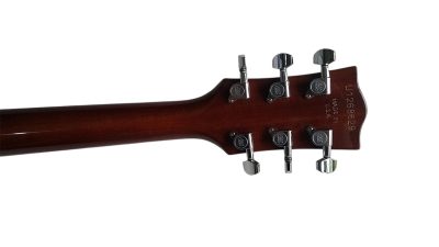 Custom Sovereign Malcolm Young Mahogany Wood Jet The Beast G6131MYF Electric Guitar - Image 4