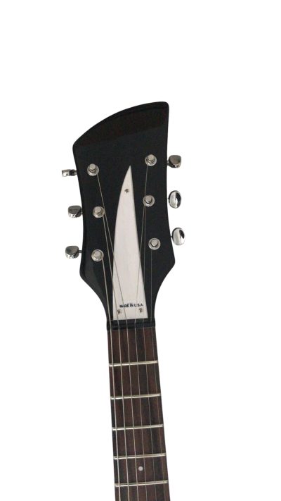 Custom Nova Black Jetglo 325C64 21 Inch Scale Lenght Guitar - Image 6