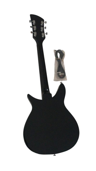 Custom Nova Black Jetglo 325C64 21 Inch Scale Lenght Guitar - Image 5