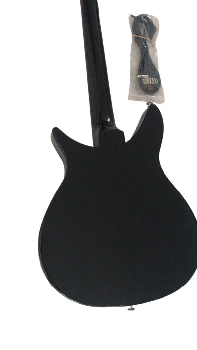 Custom Nova Black Jetglo 325C64 21 Inch Scale Lenght Guitar - Image 3