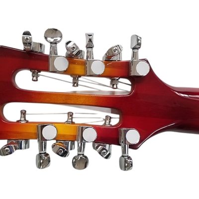 Custom Nova Cherry Fireglo 325 12 String Guitar - Image 9