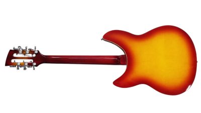 Custom Nova Cherry Fireglo 325 12 String Guitar - Image 8