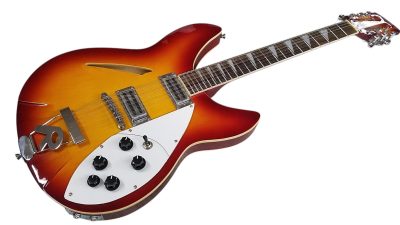 Custom Nova Cherry Fireglo 325 12 String Guitar - Image 6