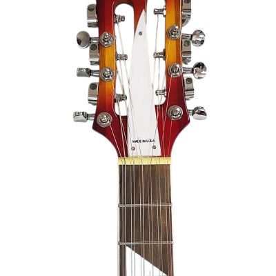 Custom Nova Cherry Fireglo 325 12 String Guitar - Image 5