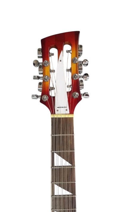 Custom Nova Cherry Fireglo 325 12 String Guitar - Image 5