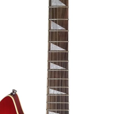 Custom Nova Cherry Fireglo 325 12 String Guitar - Image 4
