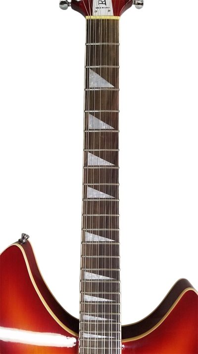 Custom Nova Cherry Fireglo 325 12 String Guitar - Image 4