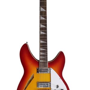 Alternative view of Custom Nova Cherry Fireglo 325 12 String Guitar