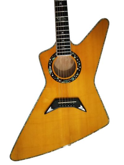 Custom Halo Abalone Bindings EX90 Matthias Acoustic Guitar