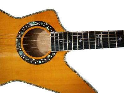 Custom Halo Abalone Bindings EX90 Matthias Acoustic Guitar - Image 7