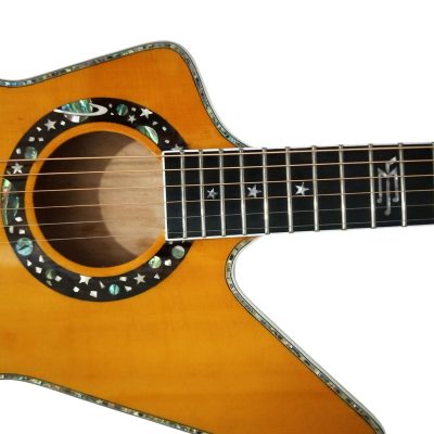 Custom Halo Abalone Bindings EX90 Matthias Acoustic Guitar - Image 7