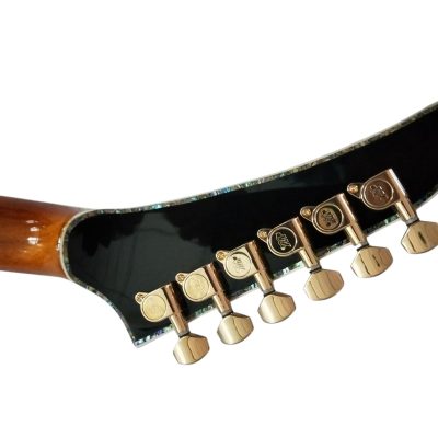 Custom Halo Abalone Bindings EX90 Matthias Acoustic Guitar - Image 4