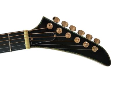 Custom Halo Abalone Bindings EX90 Matthias Acoustic Guitar - Image 2