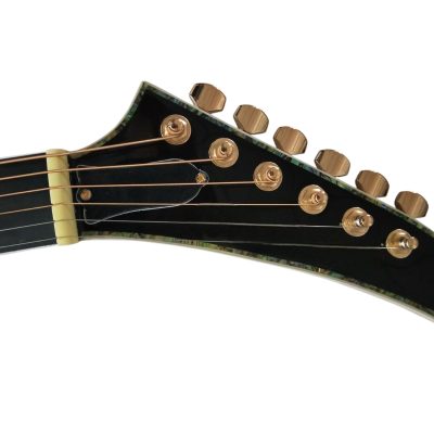 Custom Halo Abalone Bindings EX90 Matthias Acoustic Guitar - Image 2