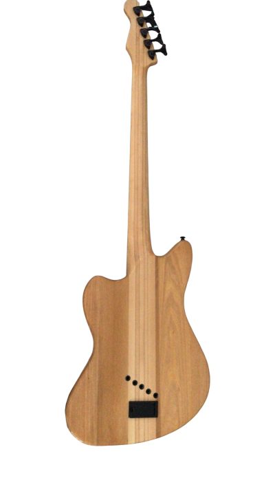 Custom Regent Multiscale 5 String Bass Burl Maple Top Jaguar - Image 5