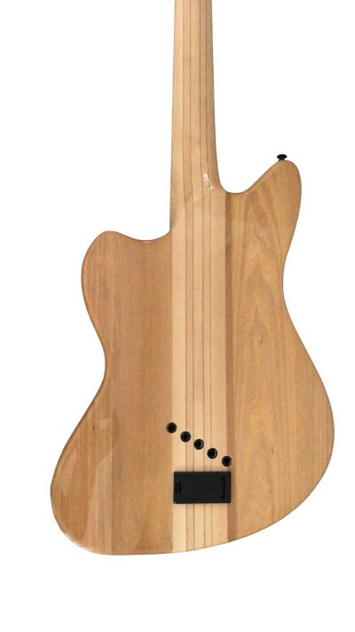 Custom Regent Multiscale 5 String Bass Burl Maple Top Jaguar - Image 4