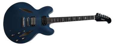 Custom Crown DG335 Pelham Deep Blue Diamond Electric Guitar - Image 7