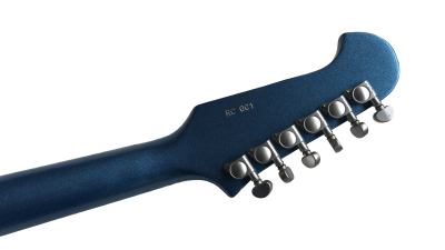 Custom Crown DG335 Pelham Deep Blue Diamond Electric Guitar - Image 5