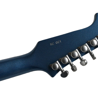 Custom Crown DG335 Pelham Deep Blue Diamond Electric Guitar - Image 5
