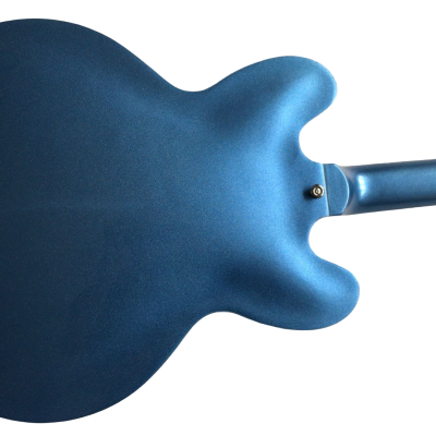 Custom Crown DG335 Pelham Deep Blue Diamond Electric Guitar - Image 4
