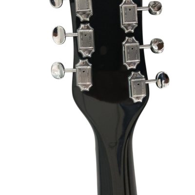 Custom Nova Padauk Fretboard Black Jetglo 325C64 21 Inch Scale Lenght Guitar - Image 8