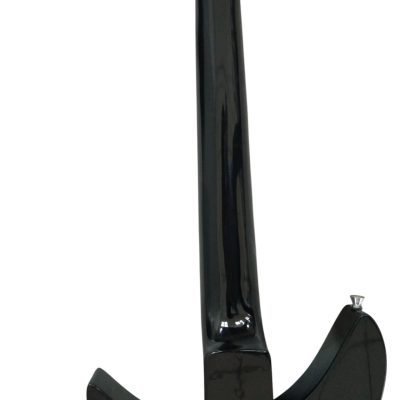 Custom Nova Padauk Fretboard Black Jetglo 325C64 21 Inch Scale Lenght Guitar - Image 7
