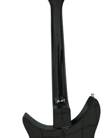 Custom Nova Padauk Fretboard Black Jetglo 325C64 21 Inch Scale Lenght Guitar - Image 7