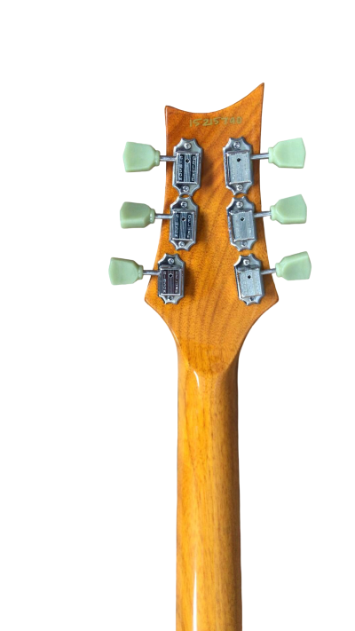 Custom Monarch Turquoise Blue Flame Maple Top Tremolo Guitar - Image 5
