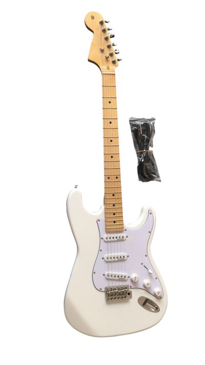 Custom Regent Antique White ST 6 String Electric Guitar - Image 8