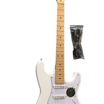 Custom Regent Antique White ST 6 String Electric Guitar - Image 5