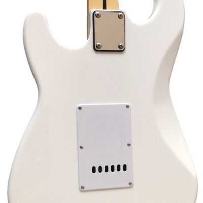 Custom Regent Antique White ST 6 String Electric Guitar - Image 3