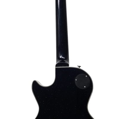 Custom Crown Sapphire Blue Sparkle Electric Guitar - Image 7