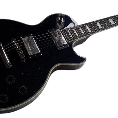 Custom Crown Sapphire Blue Sparkle Electric Guitar - Image 5