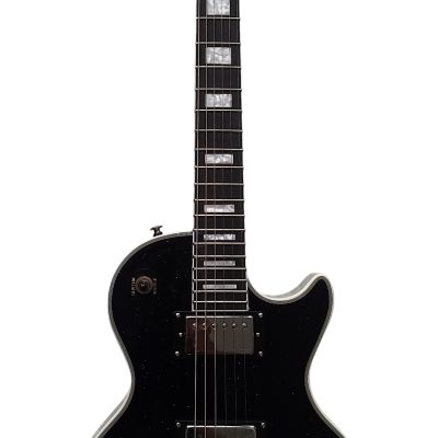 Custom Crown Sapphire Blue Sparkle Electric Guitar