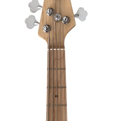 Custom Aether Sting Natural Finish 5 String 1 Pickup Bass - Image 4