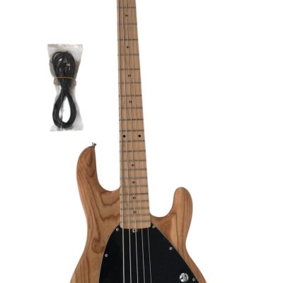 Custom Aether Sting Natural Finish 5 String 1 Pickup Bass - Image 2
