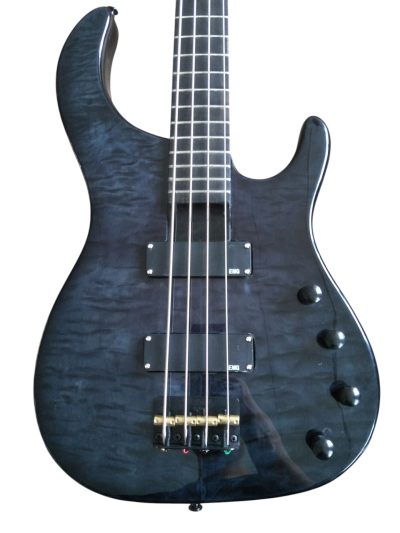 Custom Vanta Black Mod Quantum Graphite 4 String Bass