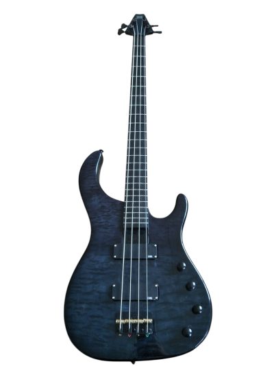 Custom Vanta Black Mod Quantum Graphite 4 String Bass - Image 2