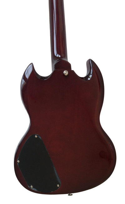 Custom Crown SG Dark Red Angus 6 String Electric Guitar - Image 7